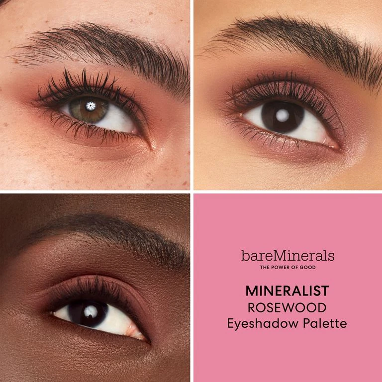 Bareminerals Mineralist Eyeshadow Palette, Rosewood 3 Bareminerals Mineralist Eyeshadow Palette, Rosewood - Billede 3