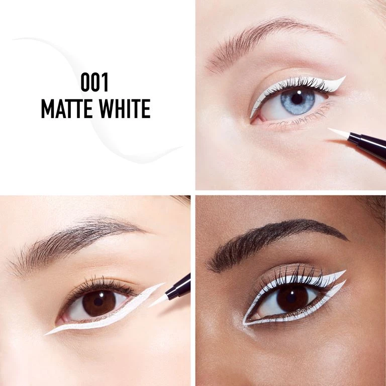 Diorshow On Stage Liner, 001 Matte White 2 Diorshow On Stage Liner, 001 Matte White - Billede 2