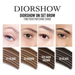 Diorshow On Set Brow Mascara, 00 Clear 6 Diorshow On Set Brow Mascara, 00 Clear -MAC Butik 3348901596169 3