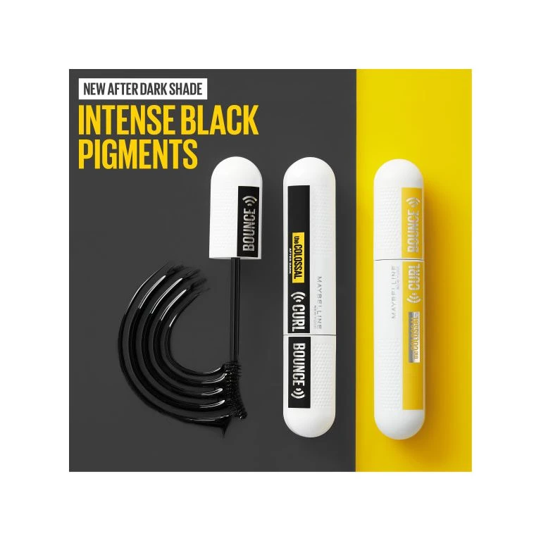 Maybelline The Colossal Curl Bounce Mascara, After Dark Black 4 Maybelline The Colossal Curl Bounce Mascara, After Dark Black - Billede 4