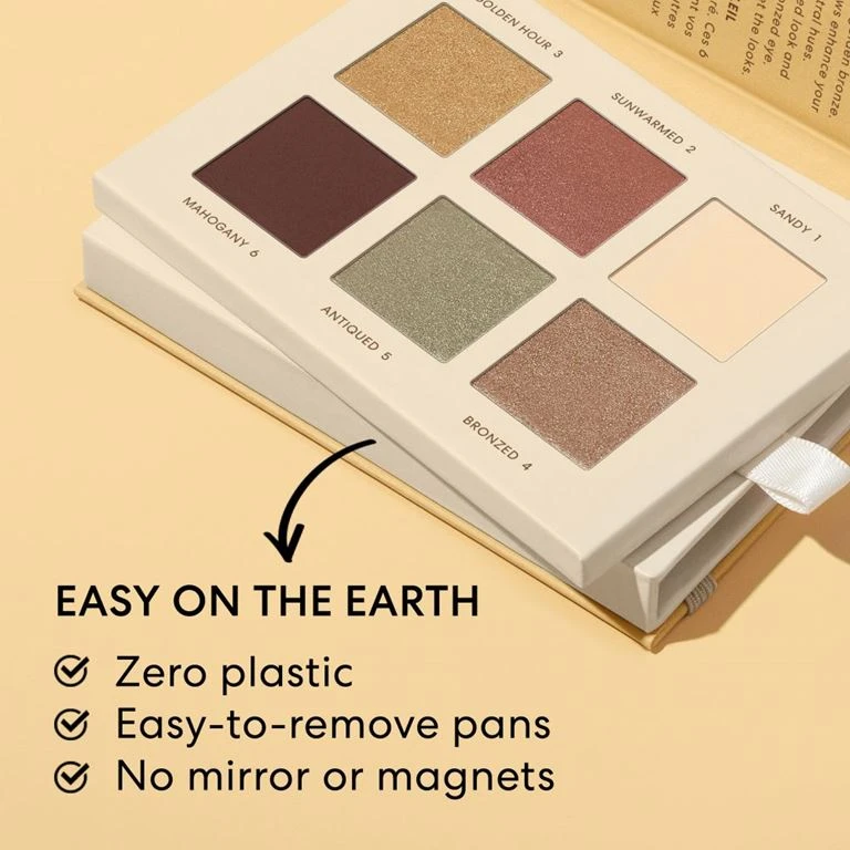 Bareminerals Mineralist Eyeshadow Palette, Sunlit 2 Bareminerals Mineralist Eyeshadow Palette, Sunlit - Billede 2