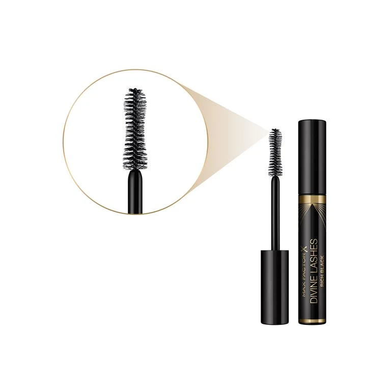 Max Factor Divine Lashes Mascara, 001 Black 3 Max Factor Divine Lashes Mascara, 001 Black - Billede 3